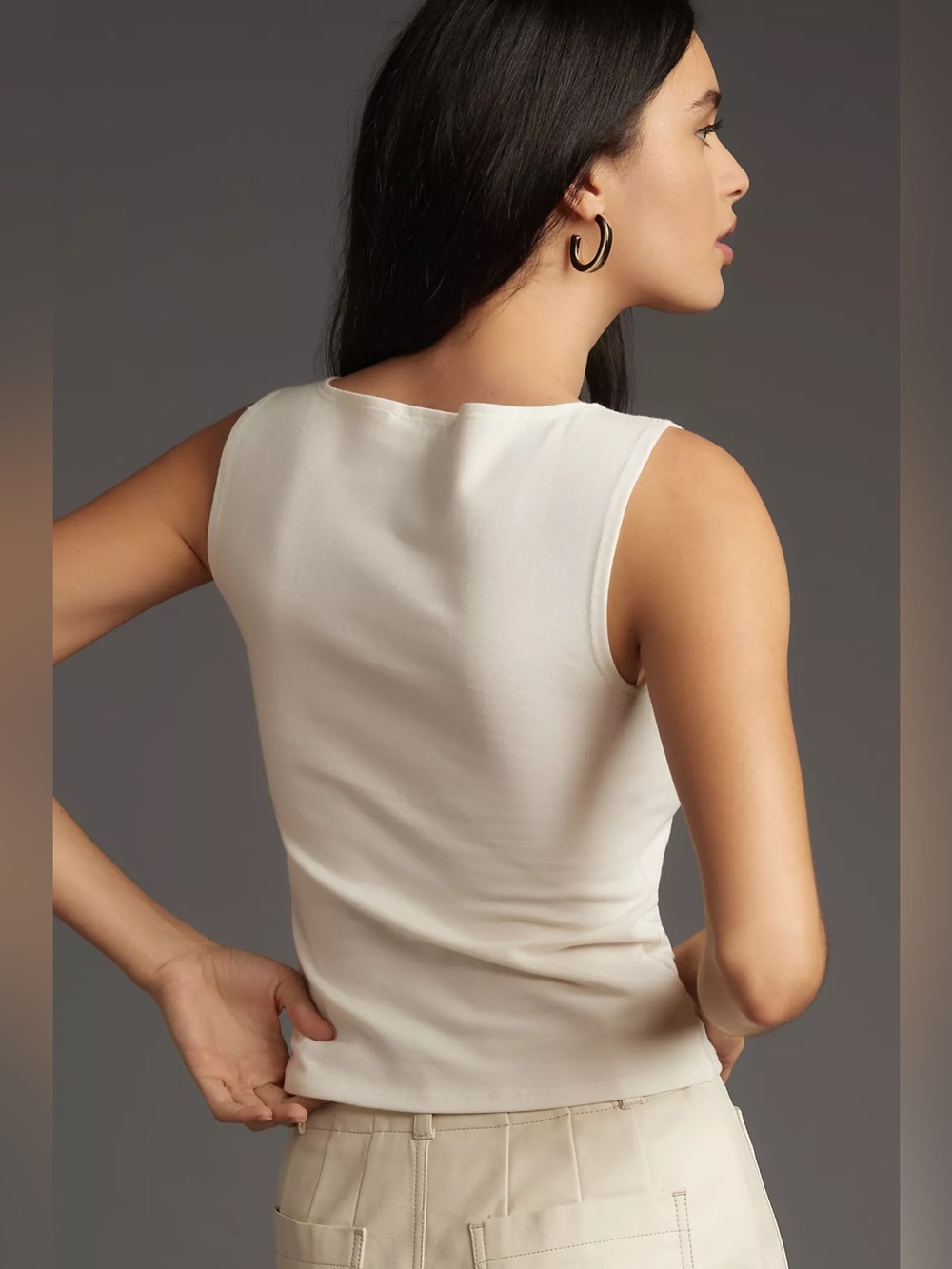 Reformation Dusk Knit Boatneck Top - Picture 3 of 6